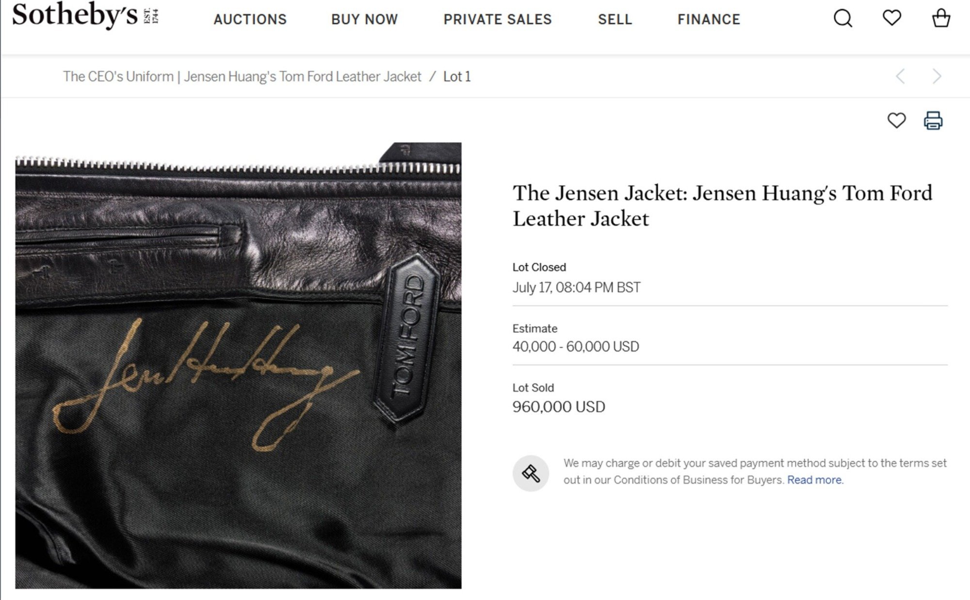 © Sotheby's via VideoCardz