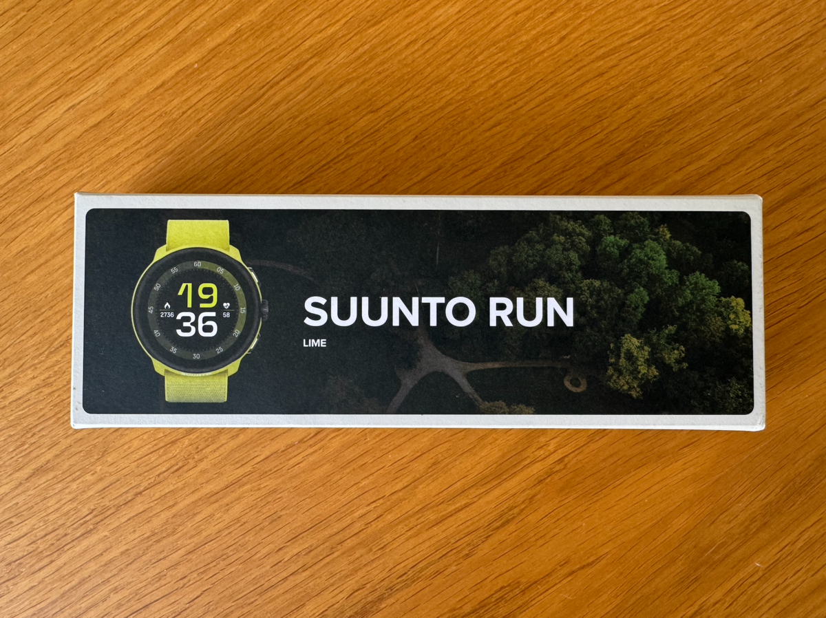 La boite de la Suunto Run © Philippe Du Noyer pour Clubic