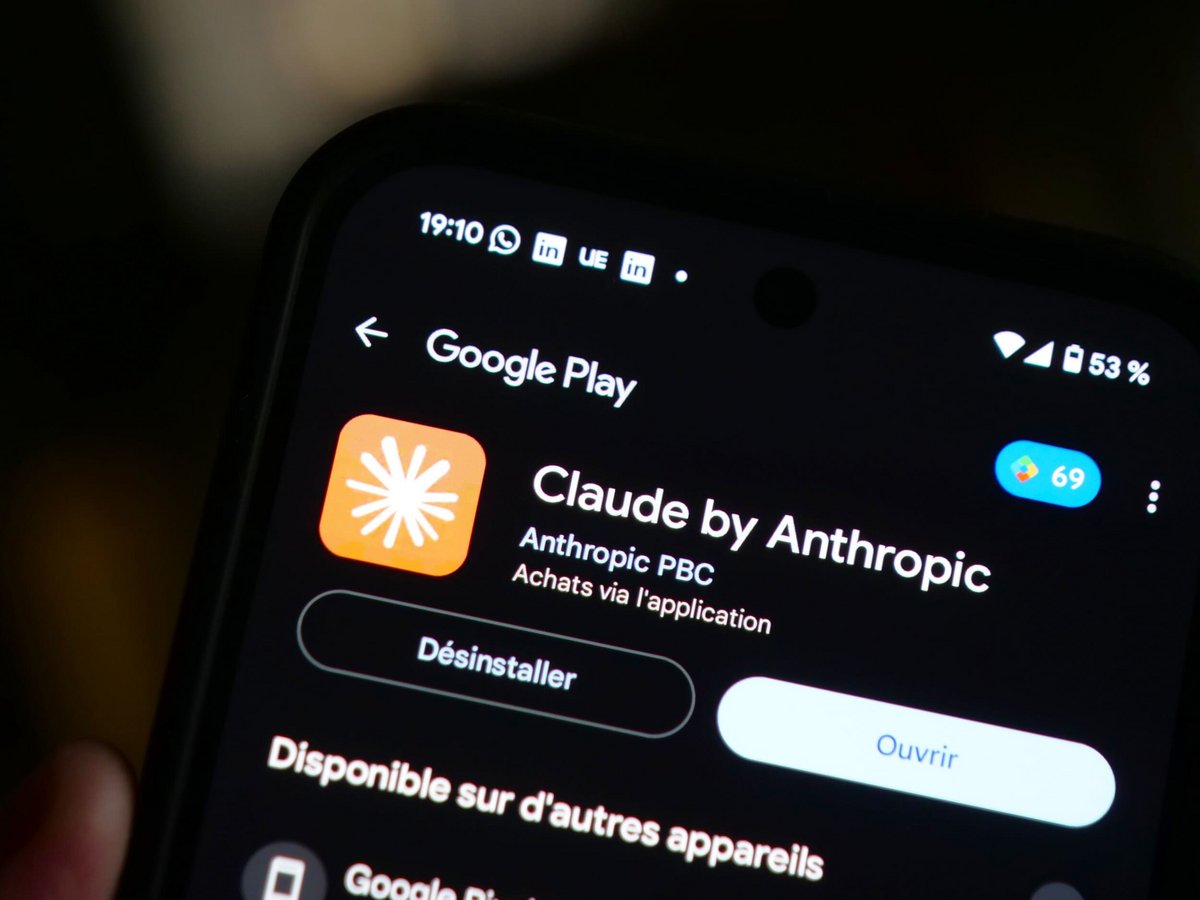 L'intelligence artificielle Claude d'Anthropic s'installe à Paris © Alexandre Boero / Clubic