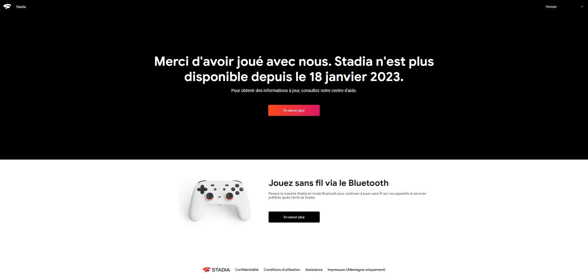 La formule ressemble trait pour trait au modèle Stadia Pro que Google avait adopté avant la fermeture du service en 2023 - © Google