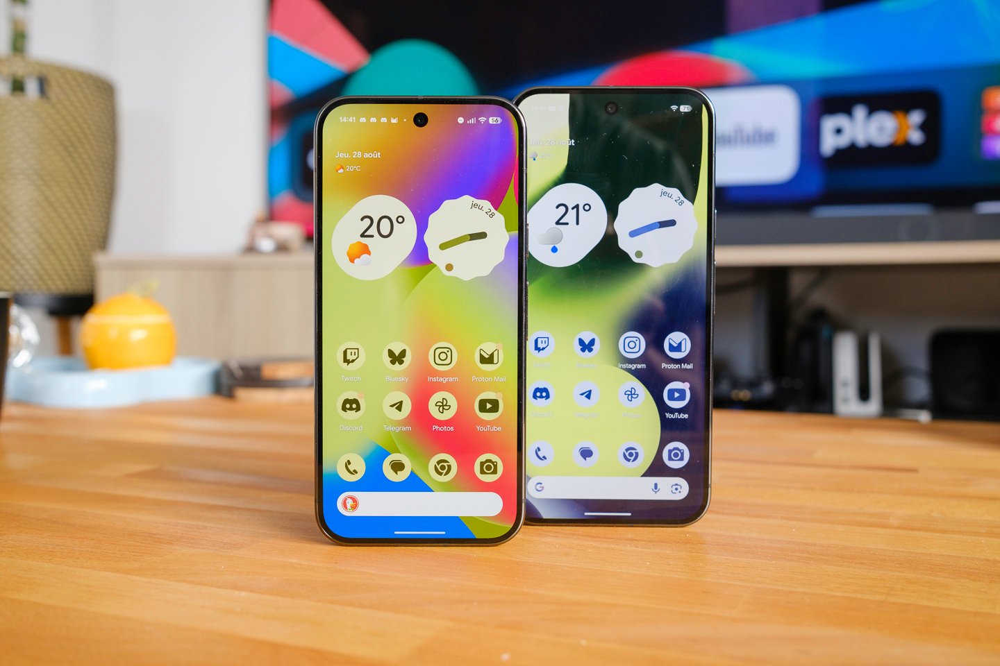 Les Google Pixel 10 Pro et 10 XL. ©Pierre Crochart pour Clubic.com