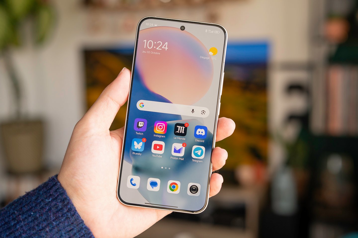 L'écran du Xiaomi 15T Pro, pour illustration. © Pierre Crochart pour Clubic.com