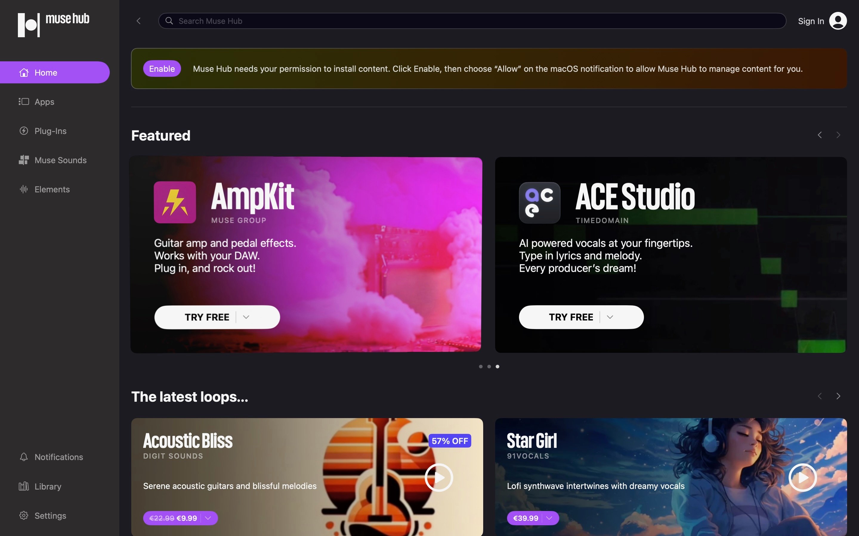 Une marketplace pour les créateurs de musique © Muse Hub