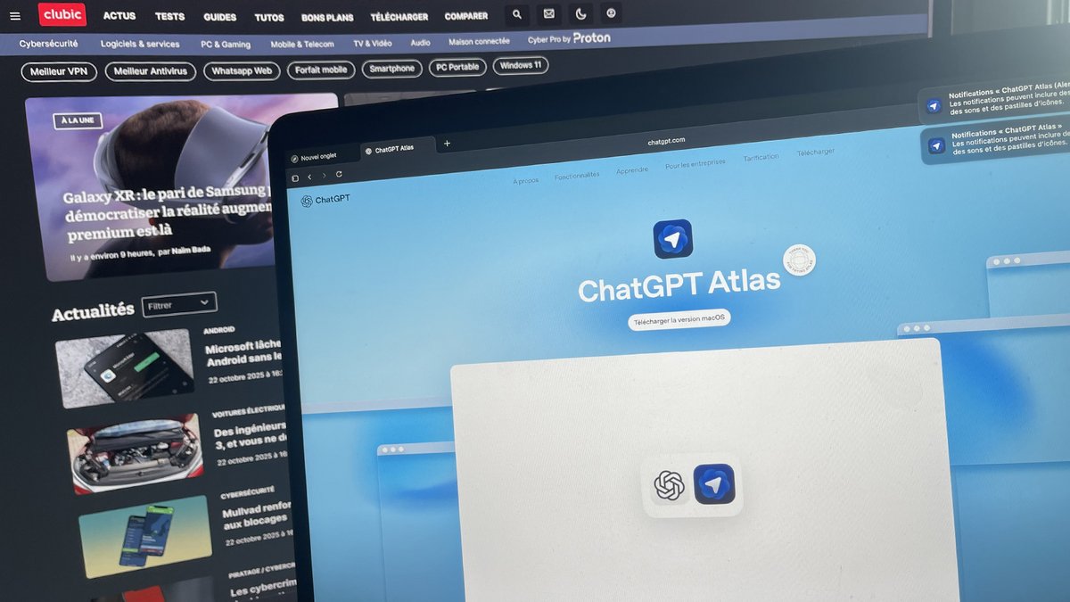 Le navigateur d'OpenAI est enfin là. Voici comment l'installer et le configurer. © OpenAI