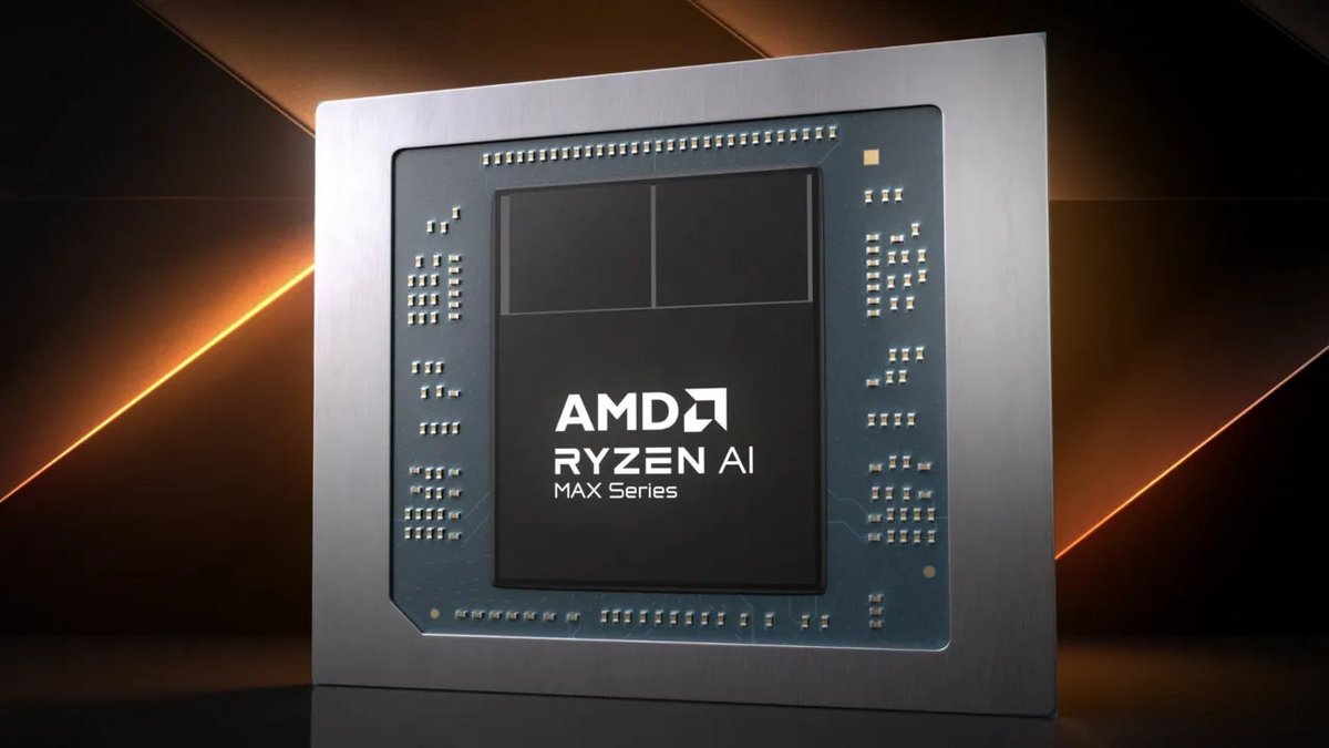 Ryzen AI Max series, le nom commercial de la gamme Strix Halo. ©AMD