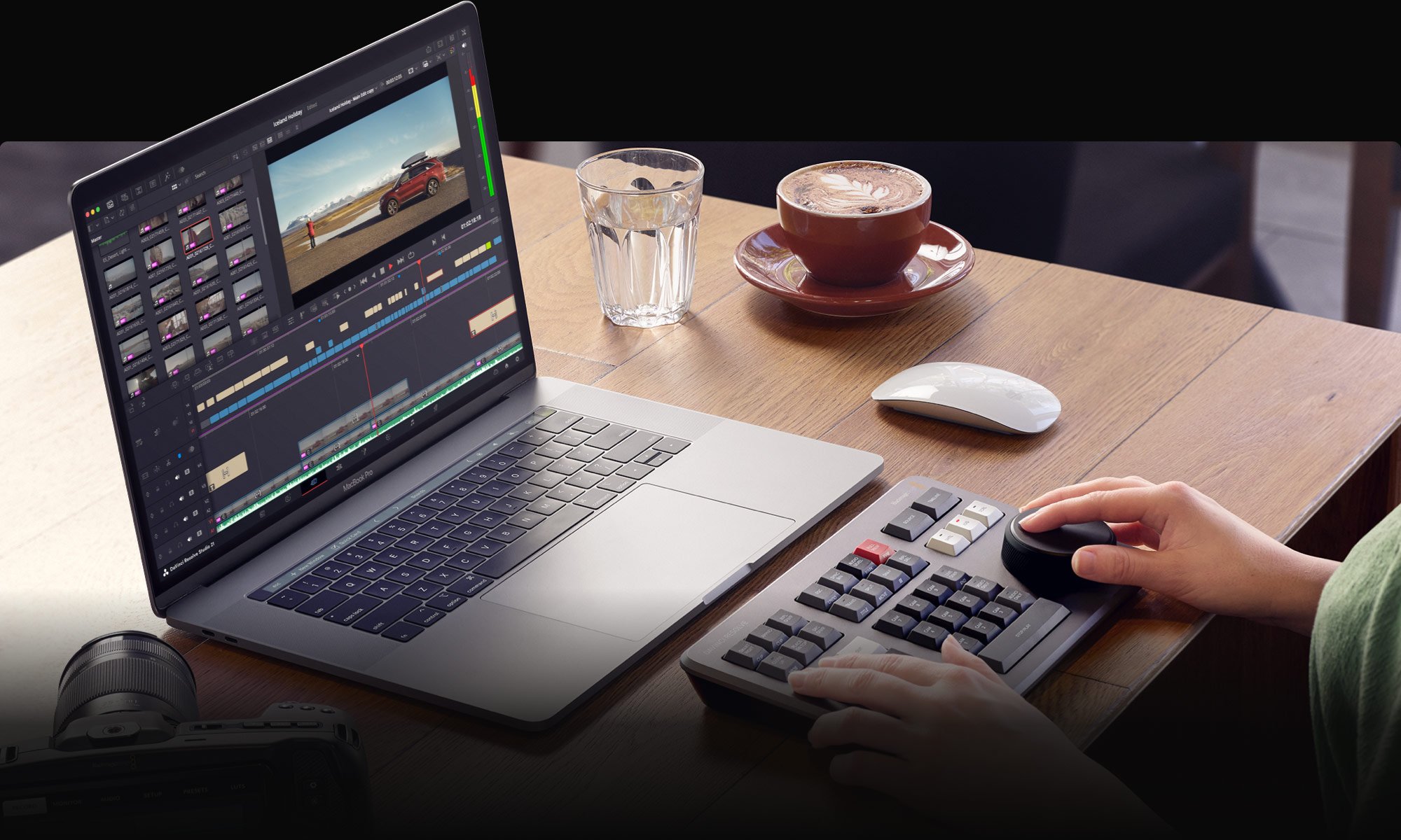 Et si DaVinci Resolve n’était plus seulement un logiciel de montage ? © Blackmagic Design