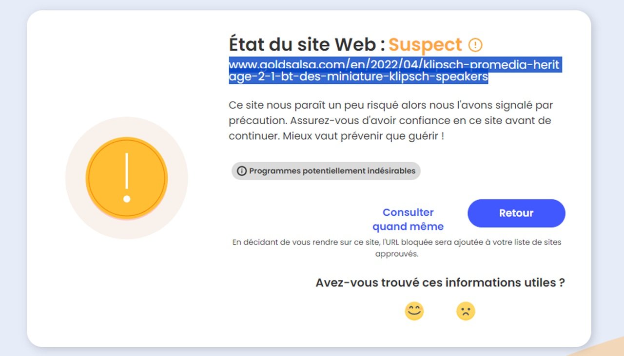 Un simple clic sur la pub Facebook pour l'enceinte Marshall suffit à vous alerter - Capture d'écran Chrome Mélina Loupia pour Clubic