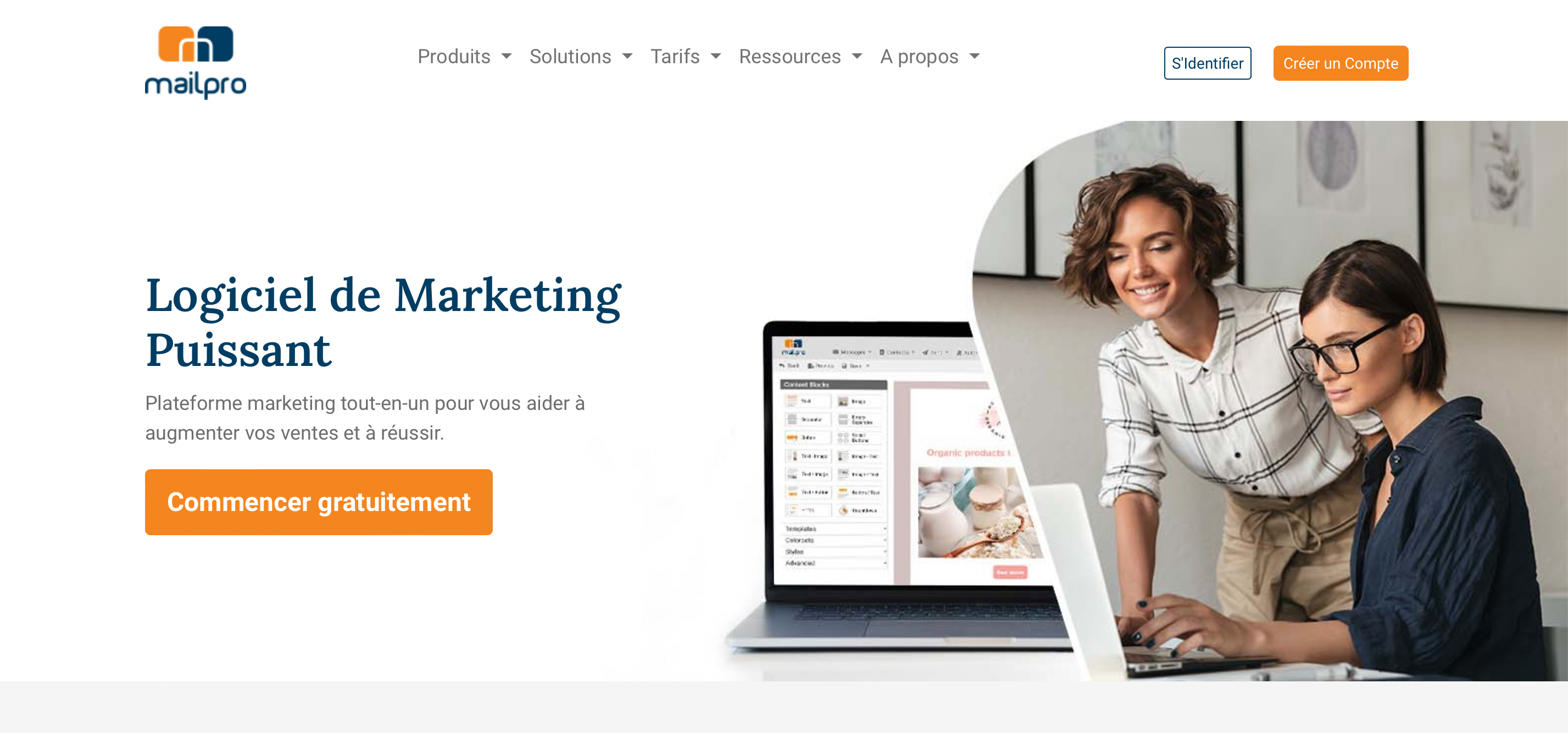 Mailpro screen 1