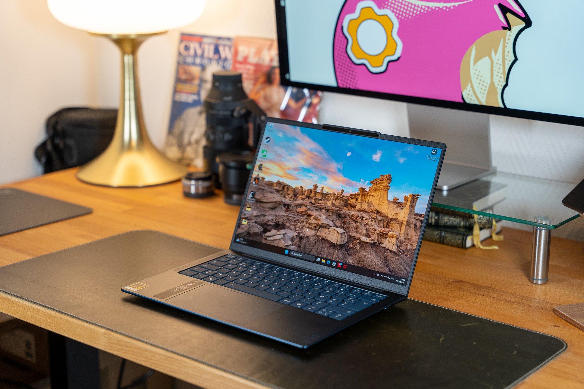 Le Yoga Slim 7X Gen 11, est encore plus joli en vrai qu'en photo. © Nathan Le Gohlisse pour Clubic