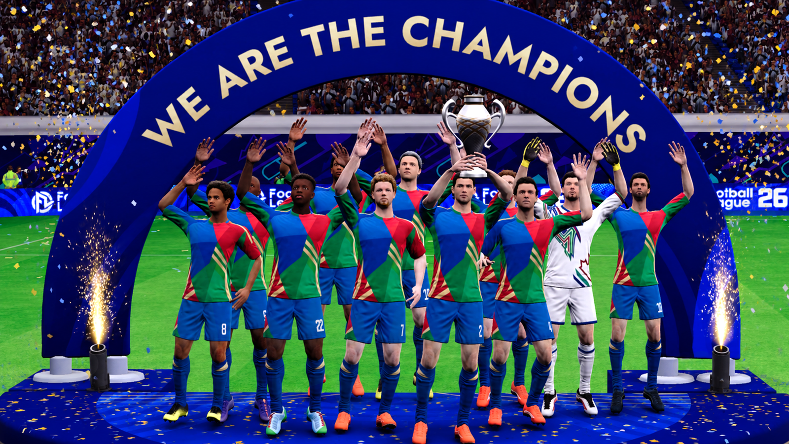 Retrouvez plus de 40 000 joueurs dans Football League 2026. © MOBILE SOCCER PTE. LTD.