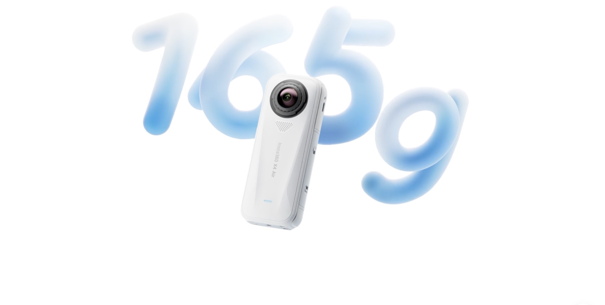 La légèreté c'est dans l'air du temps ! © Insta360