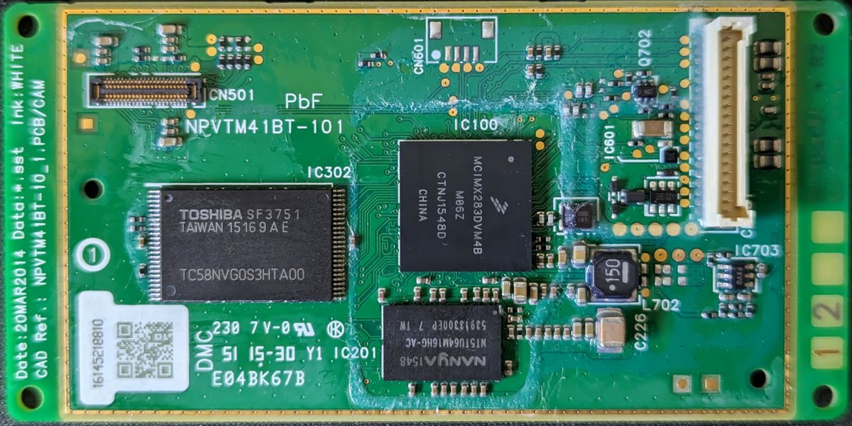 Voici la carte principale du Thermomix TM5 © Synacktiv