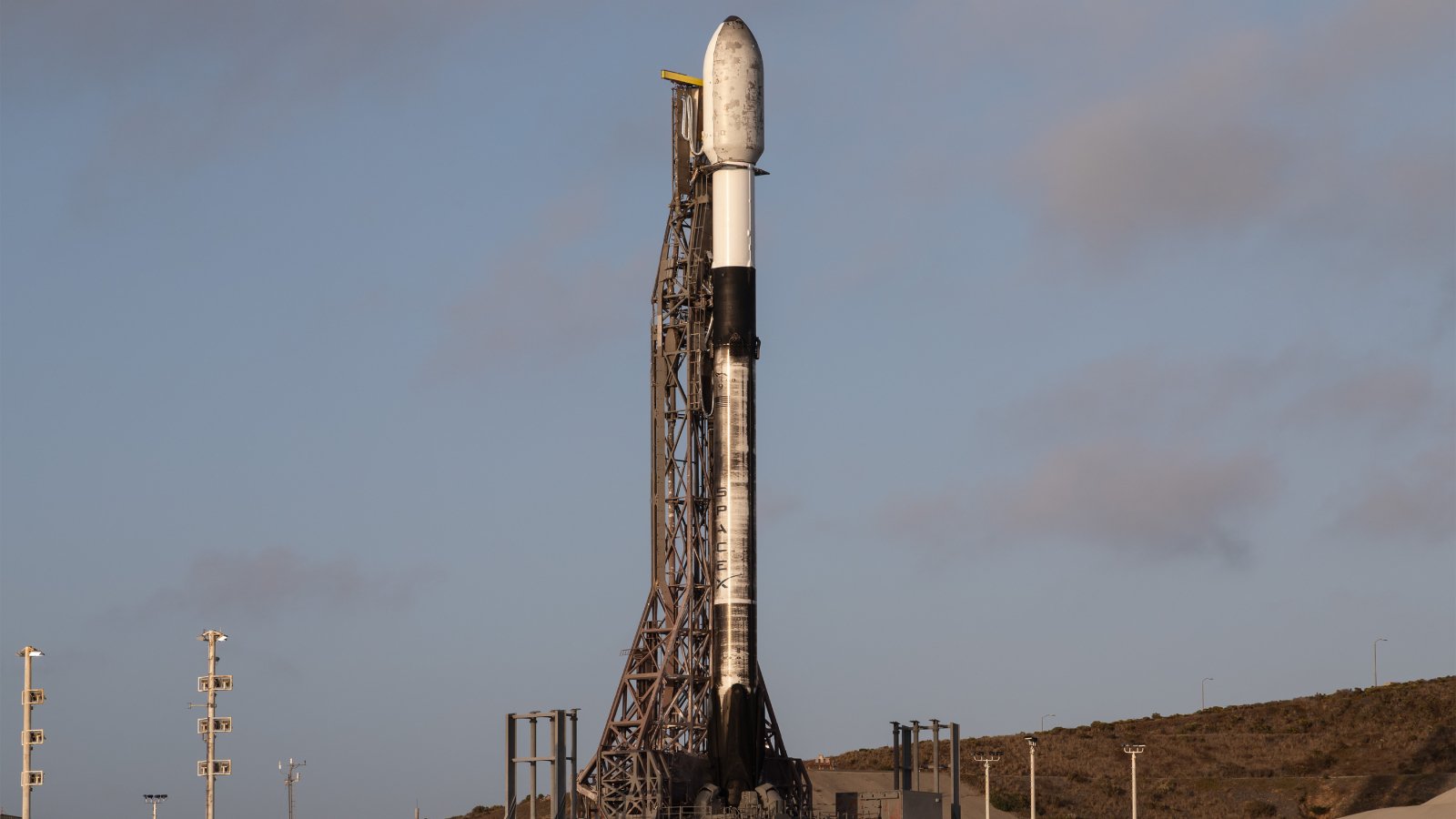 La fusée Falcon 9 lors d'un lancement le 17 septembre 2026. ©SpaceX
