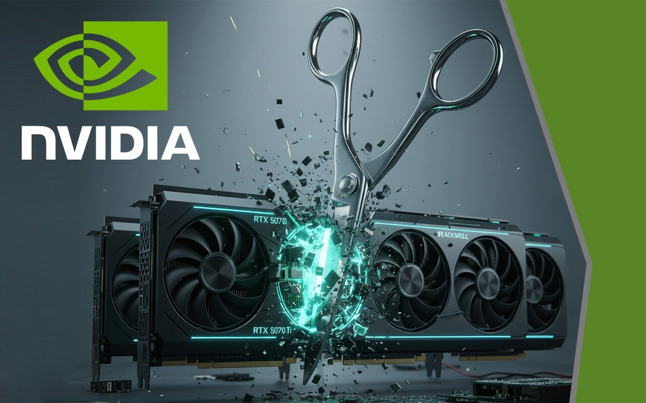 NVIDIA couperait dans la production des GeForce RTX 5070 Ti et GeForce RTX 5060 Ti 16 Go en particulier. ©TechPowerUp