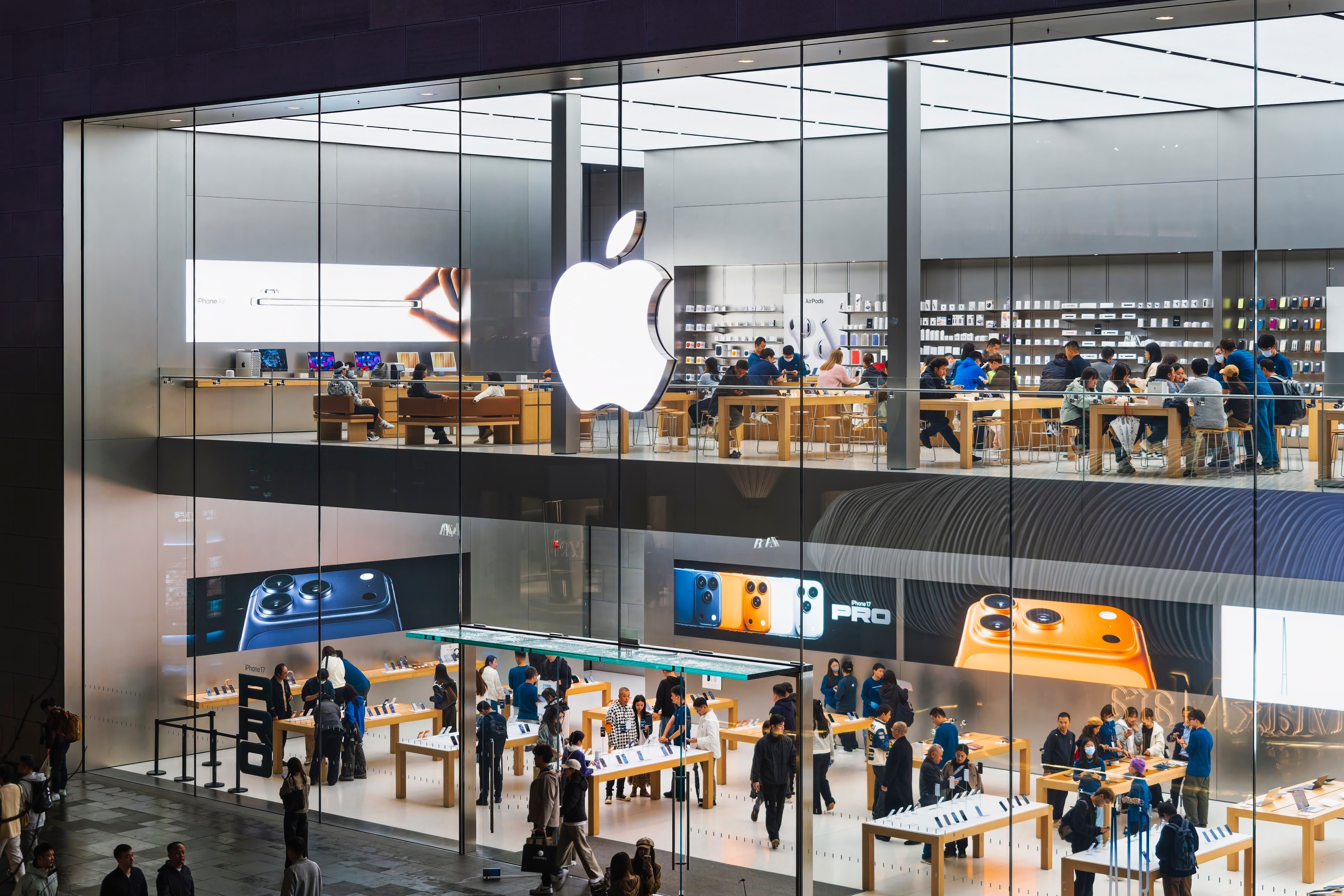 Apple Store à Chengdu, Chine © Shutterstock