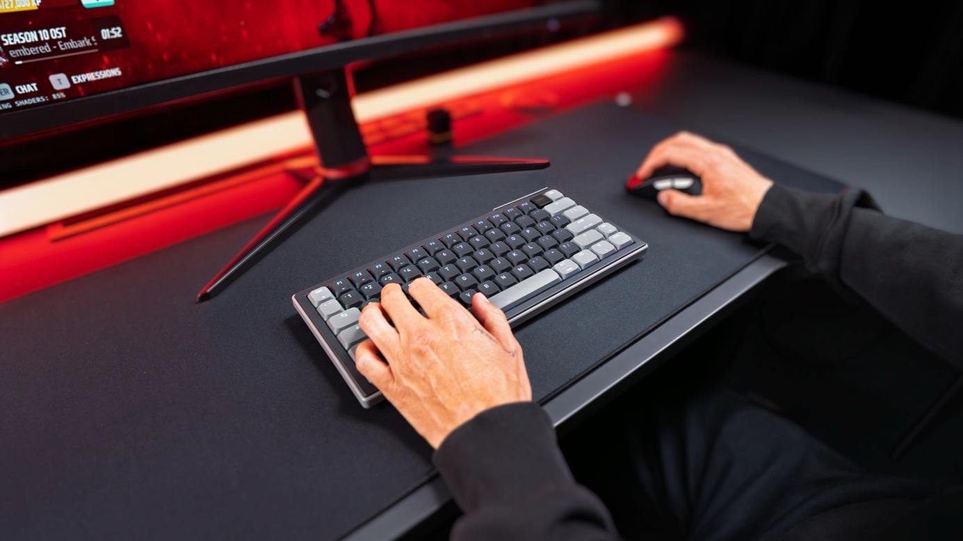 Le clavier gamer K63W Pro Compact. ©Cherry