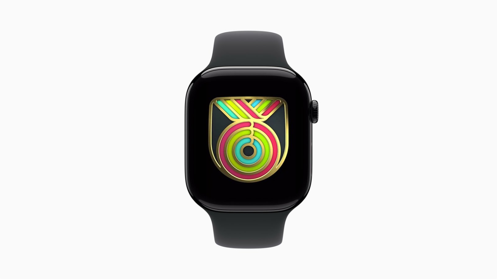 Le trophée des 10 ans de l'Apple Watch © Apple