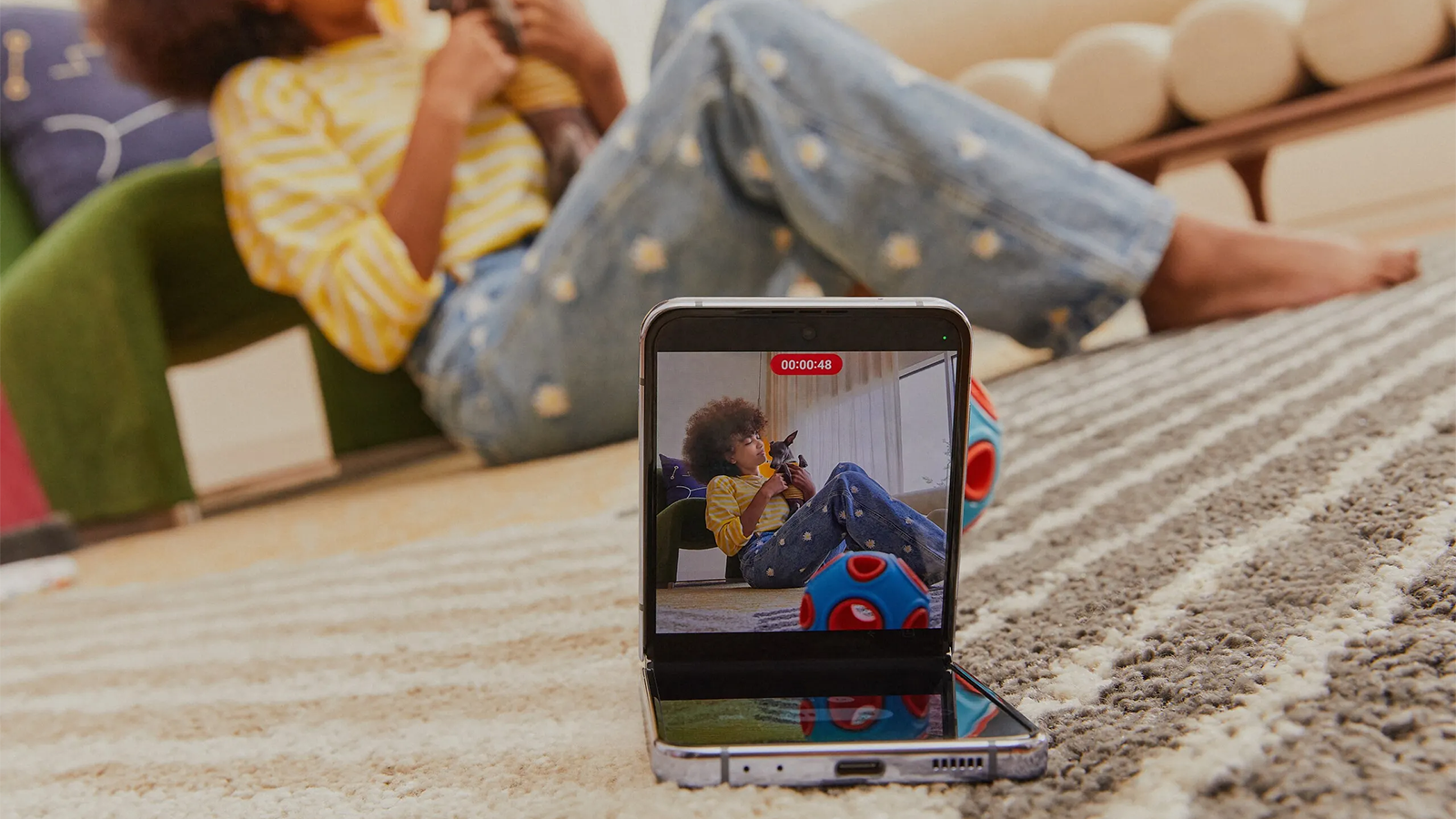 Le smartphone 5G Samsung Galaxy Z Flip 4