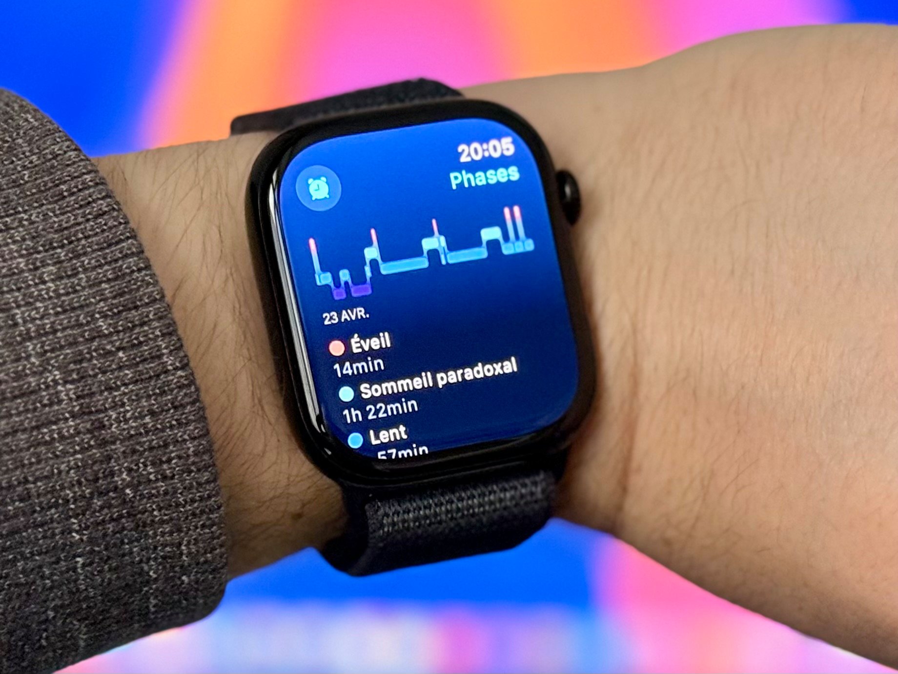 L'Apple Watch devrait s'enrichir une nouvelle fonction dédiée au sommeil © Mathieu Grumiaux pour Clubic
