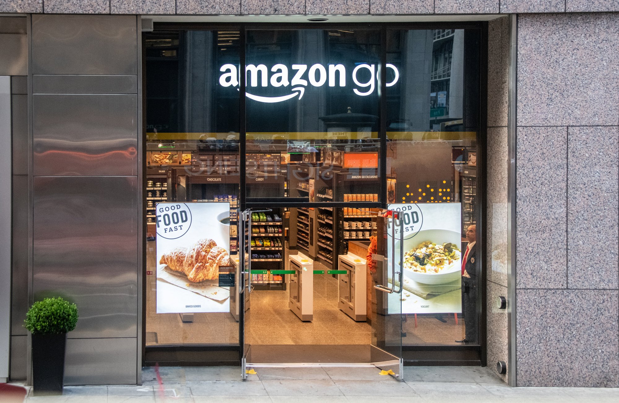 Un magasin Amazon Go, ici à San Francisco © Shutterstock
