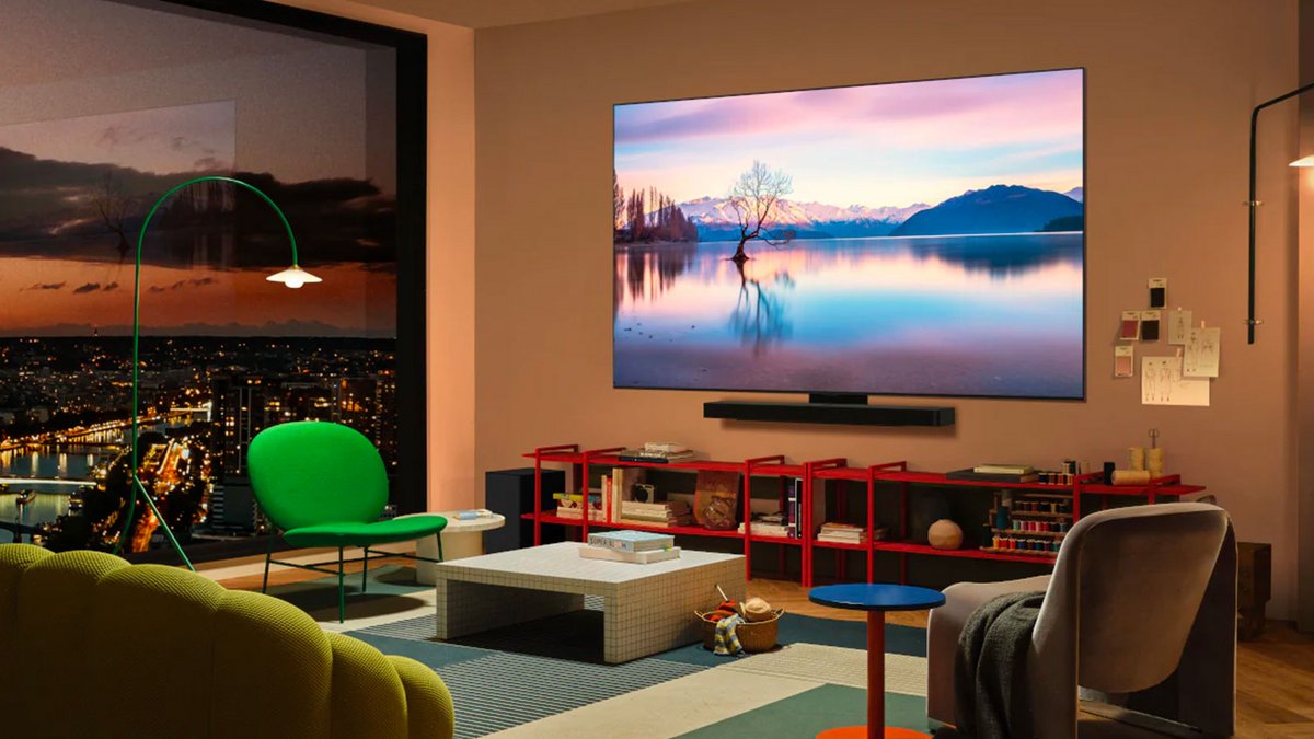 Équipée du processeur Alpha 9 AI Gen8, cette TV optimise image et son en temps réel, avec Dolby Vision et Atmos à l’appui. ©LG