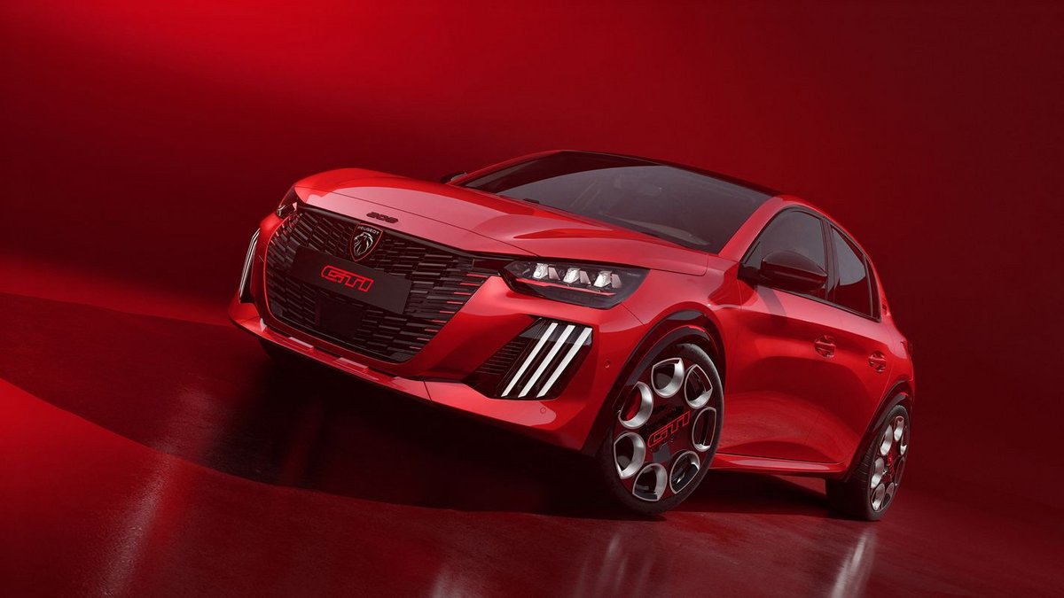 Le Lion sort sa e-208 GTi. ©Peugeot