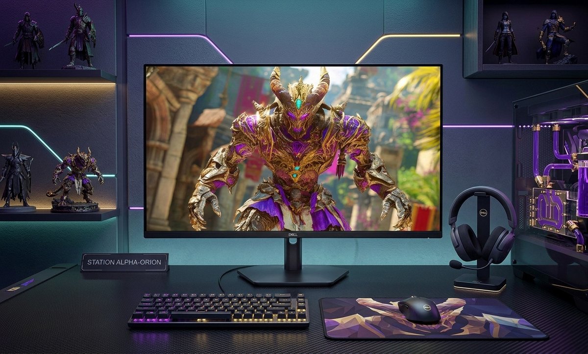 Le Dell SE2726HG adopte des caractéristiques simples, et un tarif accessible. ©Clubic / Google Gemini