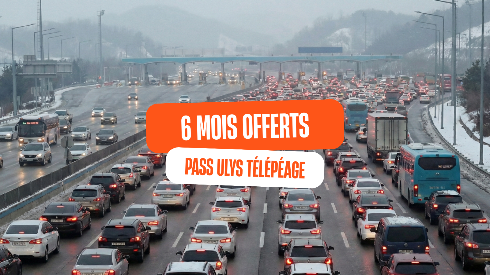 Vacances de février : 6 mois offerts sur le Pass Ulys Télépéage pour éviter les bouchons © Clubic