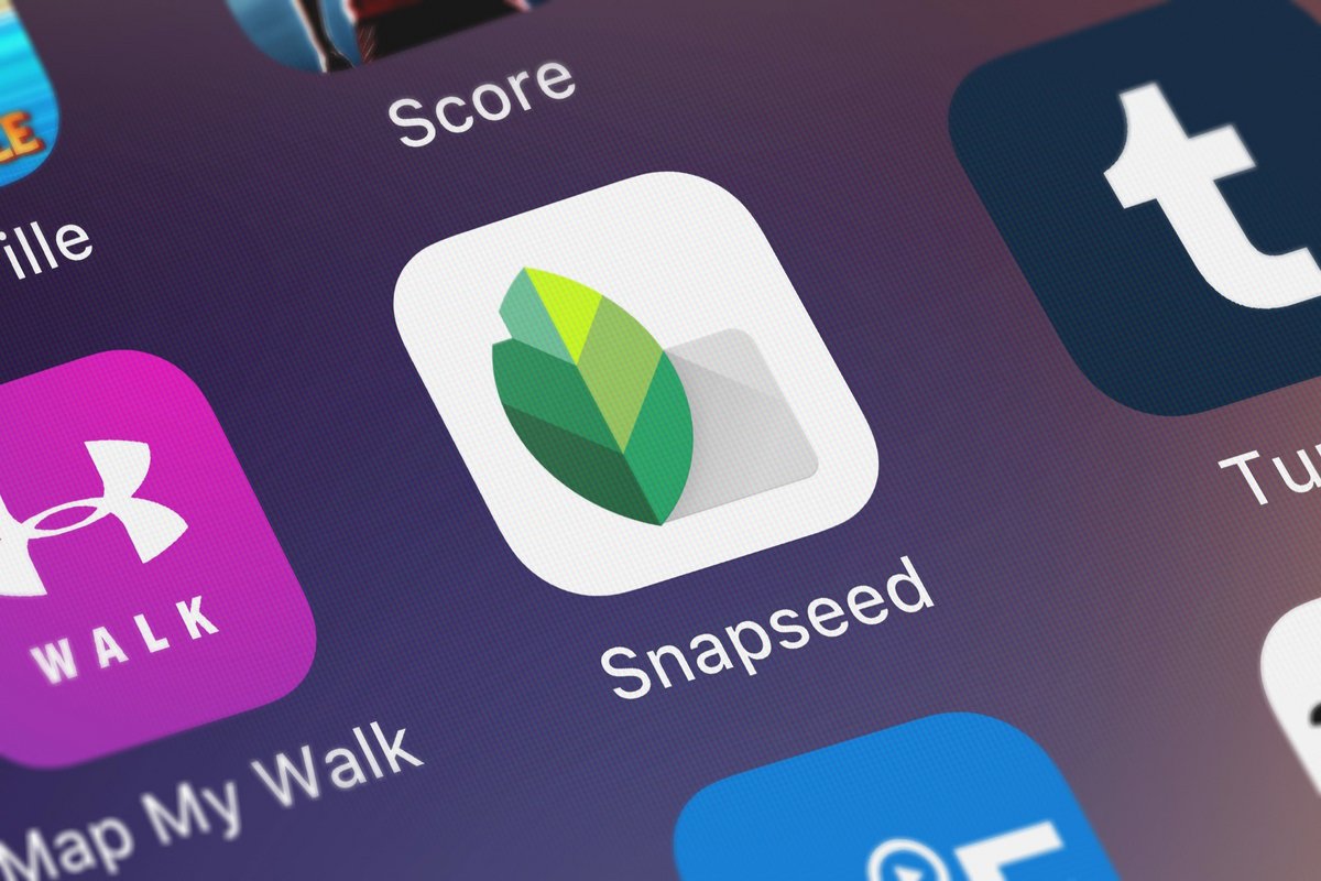 Google donne un coup de jeune à Snapseed sur iOS ©Shutterstock