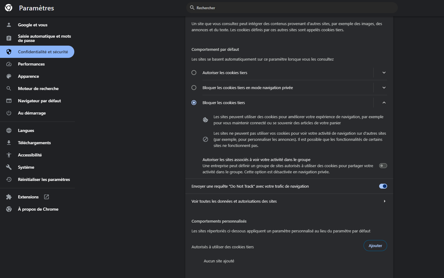 Google propose le blocage des cookies tiers pour la protection des données personnelles de ses utilisateurs - ©Clubic