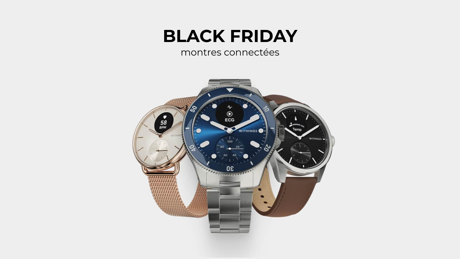 Withings baisse les prix : ScanWatch 2 & Nova en promotion, une opportunité à saisir © Withings