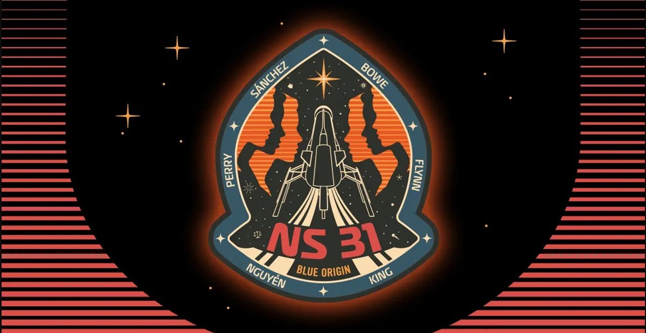 Les noms des 6 participantes au vol NS31 du 14 avril 2025 - ©Blue Origin