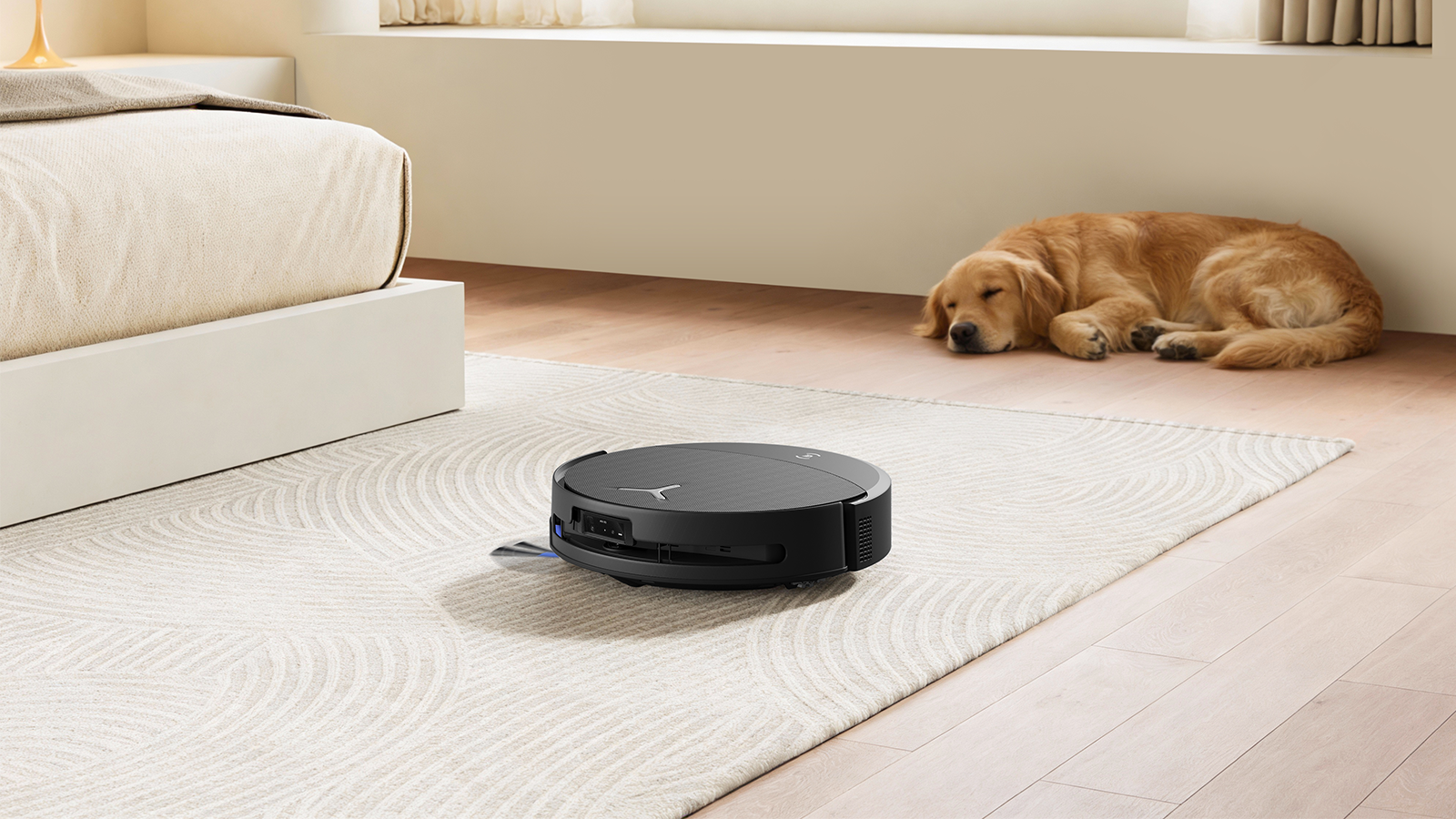 Ecovacs étoffe son catalogue avec le T90 Pro Omni Care kit, destiné aux utilisateurs souhaitant une expérience premium. ©Ecovacs
