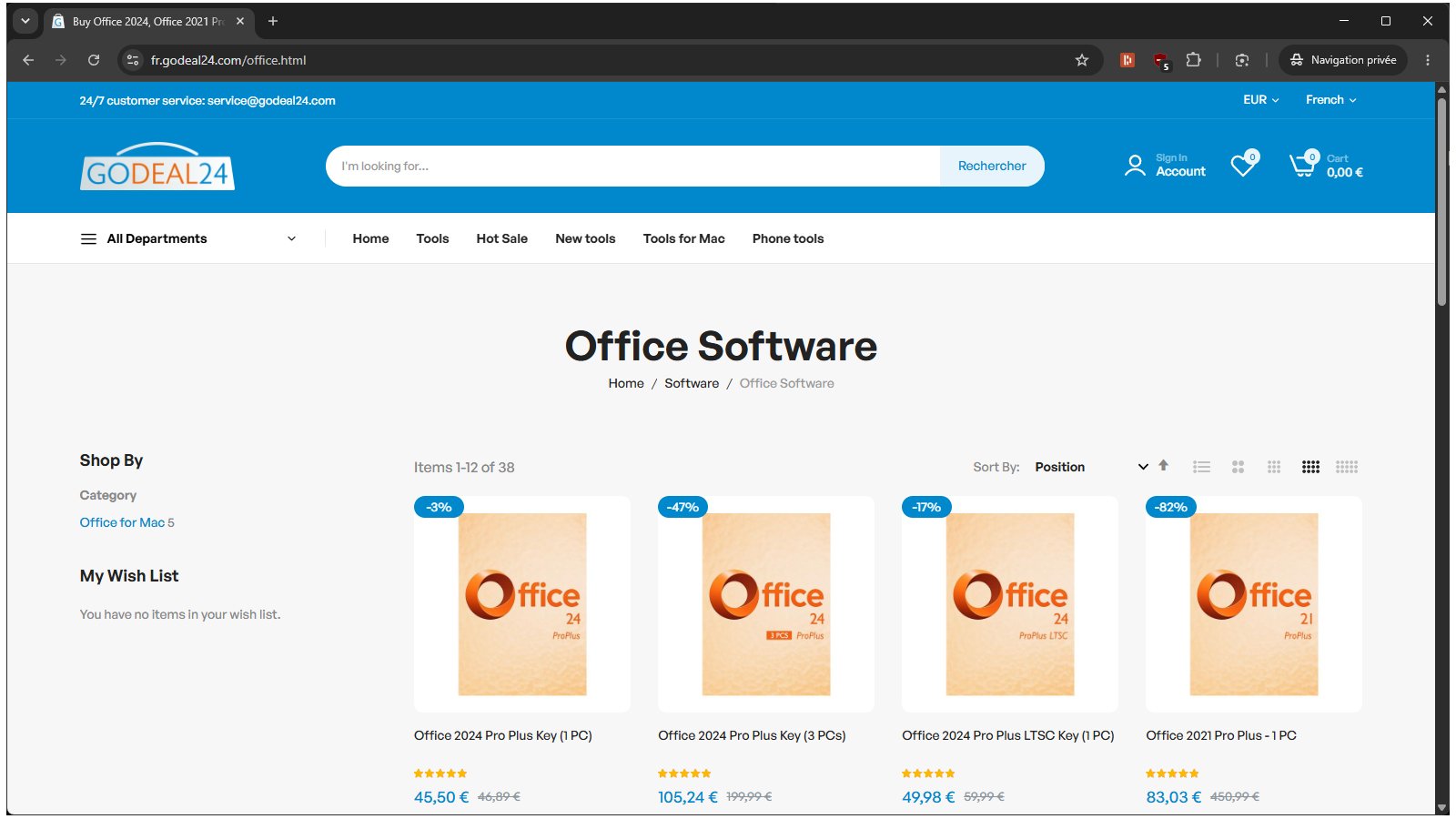 Godeal24 offre le meilleur rapport prix/catalogue pour acheter une licence Microsoft Office, mais il faut bien choisir l’édition et connaître les limites des licences en volume - © Godeal24