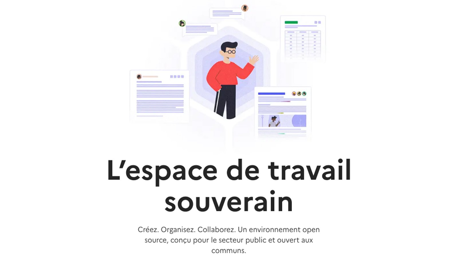La Suite Numérique, la suite bureautique souveraine de l'état français - © Gouvernement français
