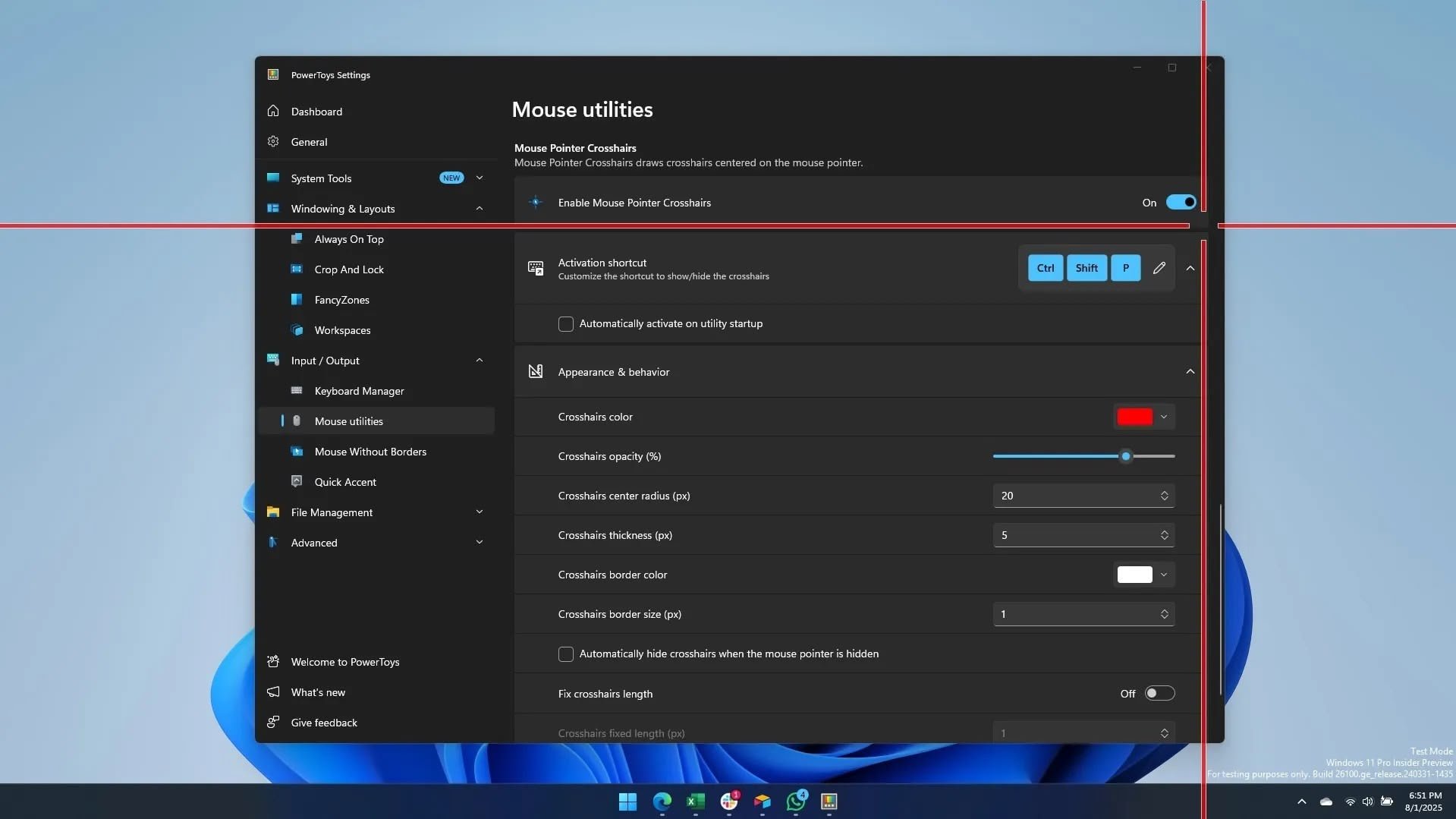 La même option existe déjà dans Powertoys. © Future