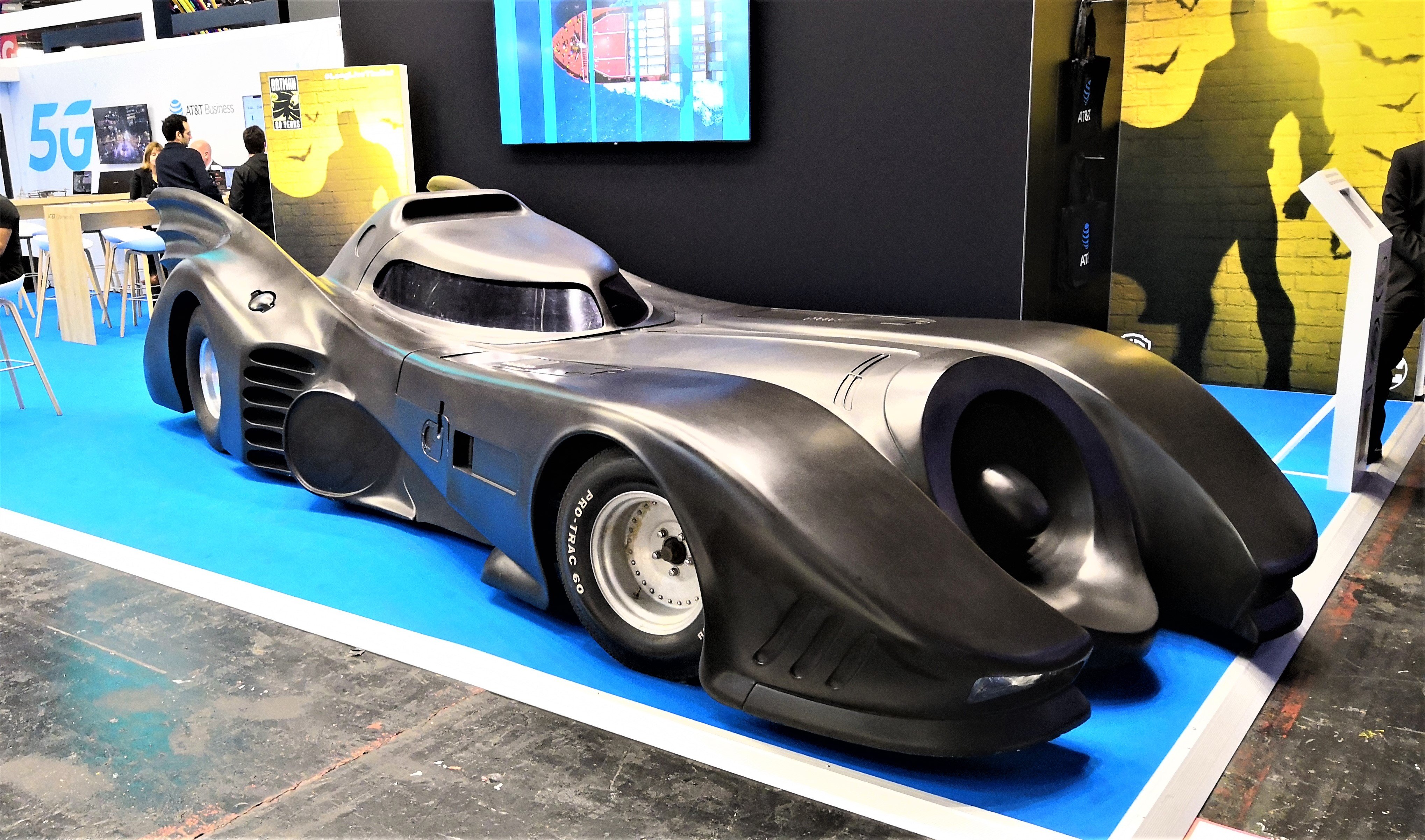 La Batmobile était de la partie lors de la dernière édition, en 2019 ! (© Alexandre Boero pour Clubic.com)