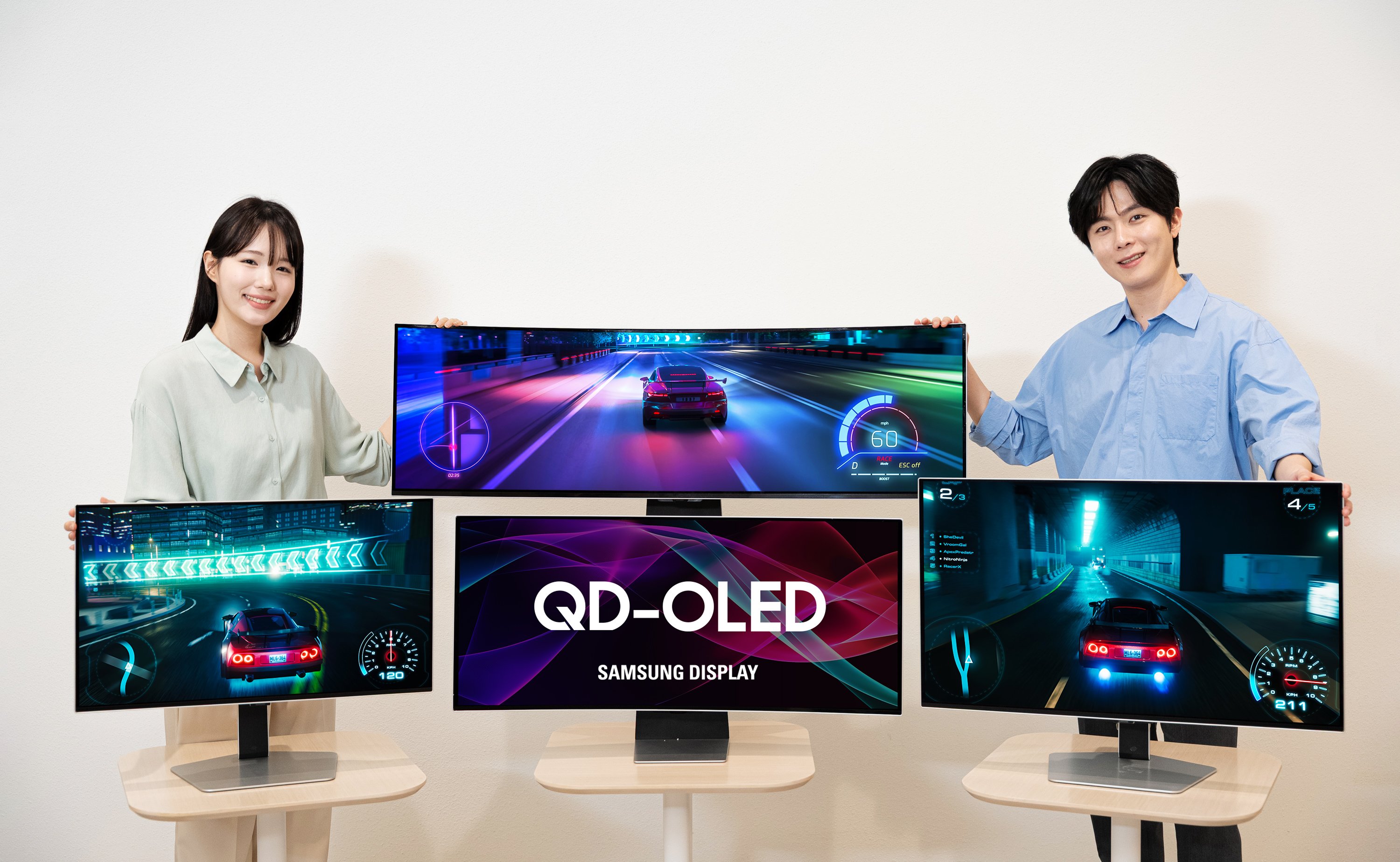 La production de dalles QD-OLED pour moniteurs va largement s'accélérer en 2025 © Samsung Display
