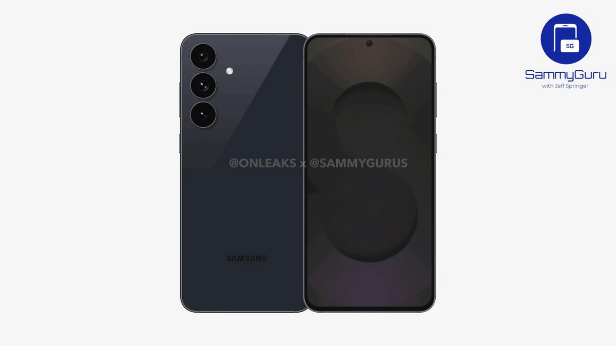 Le Galaxy S25 FE. © SammyGurus x OnLeaks