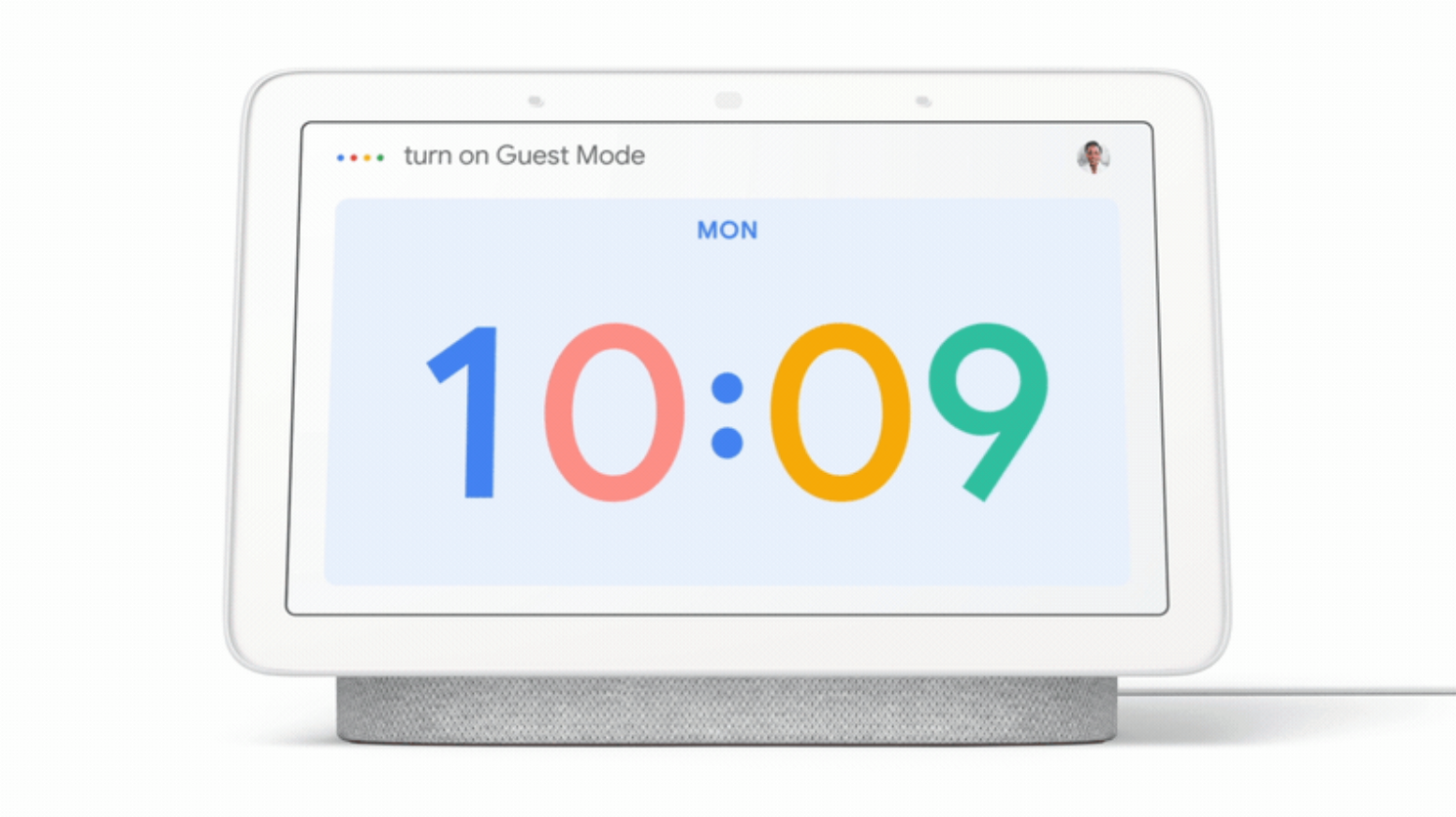 nest hub guest mode
