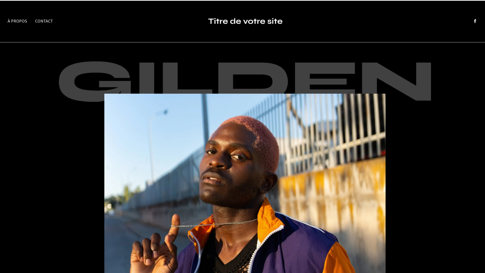 Profitez de la possibilité d'affiner chaque détail dans les sections de votre site Web. @Squarespace