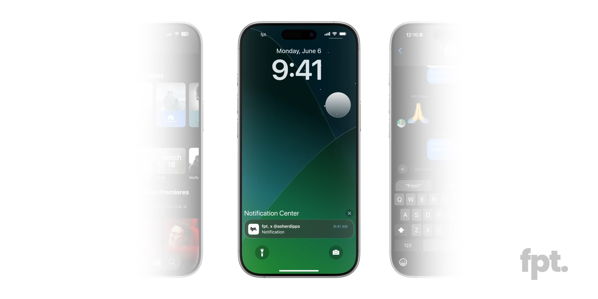 Écran d'accueil revu, selon Jon Prosser. © FPT/YouTube
