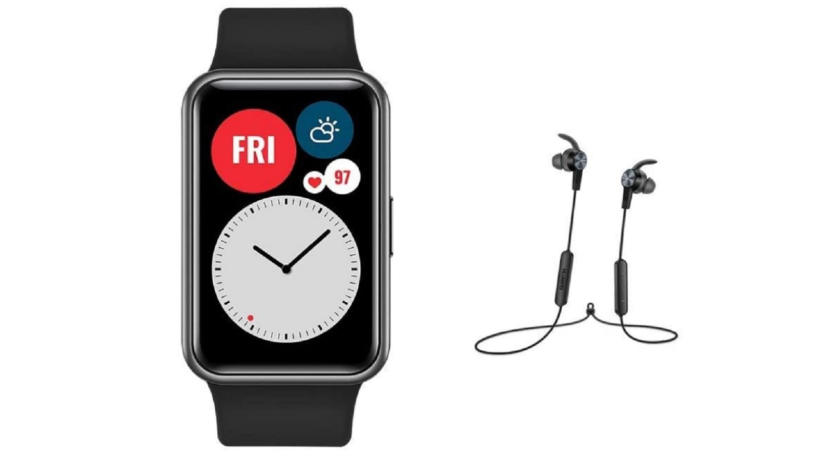 Pack Huawei Watch Fit avec écouteurs