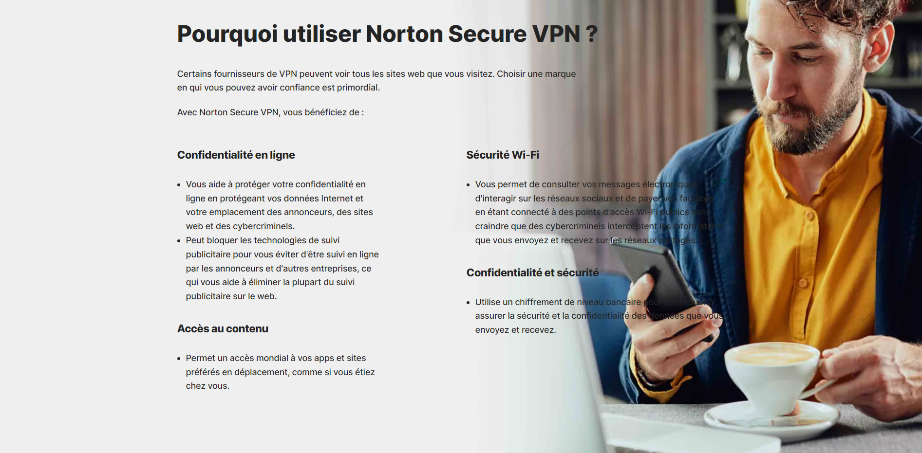 Secure VPN est inclus dans votre suite Norton 360 Deluxe.