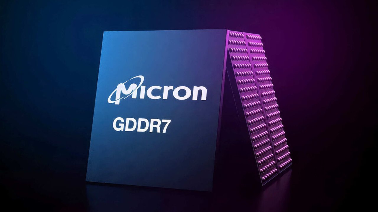 Micron a été l'une des premières à annoncer sa GDDR7 © Micron