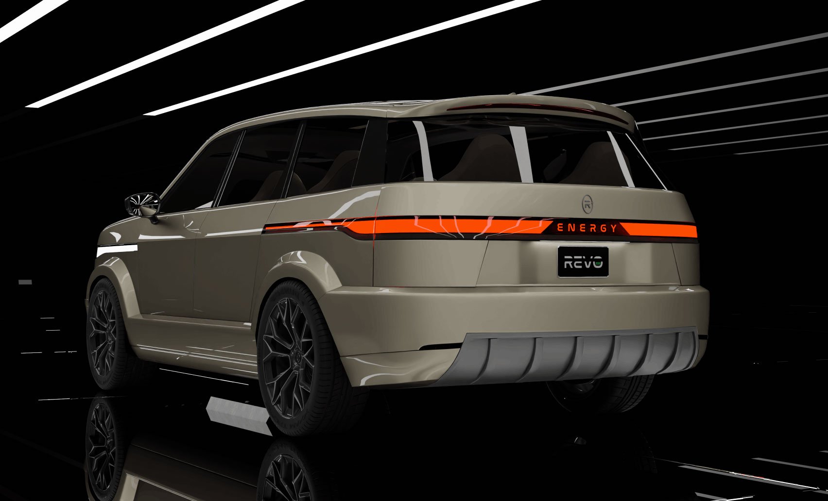 Trois rangées de sièges seront présentes à bord © REVO ZERO