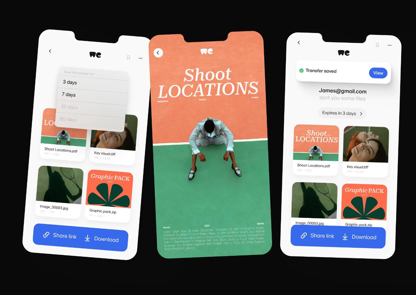 Non, WeTransfer n'utilisera pas vos fichiers pour entrainer son IA ©WeTransfer