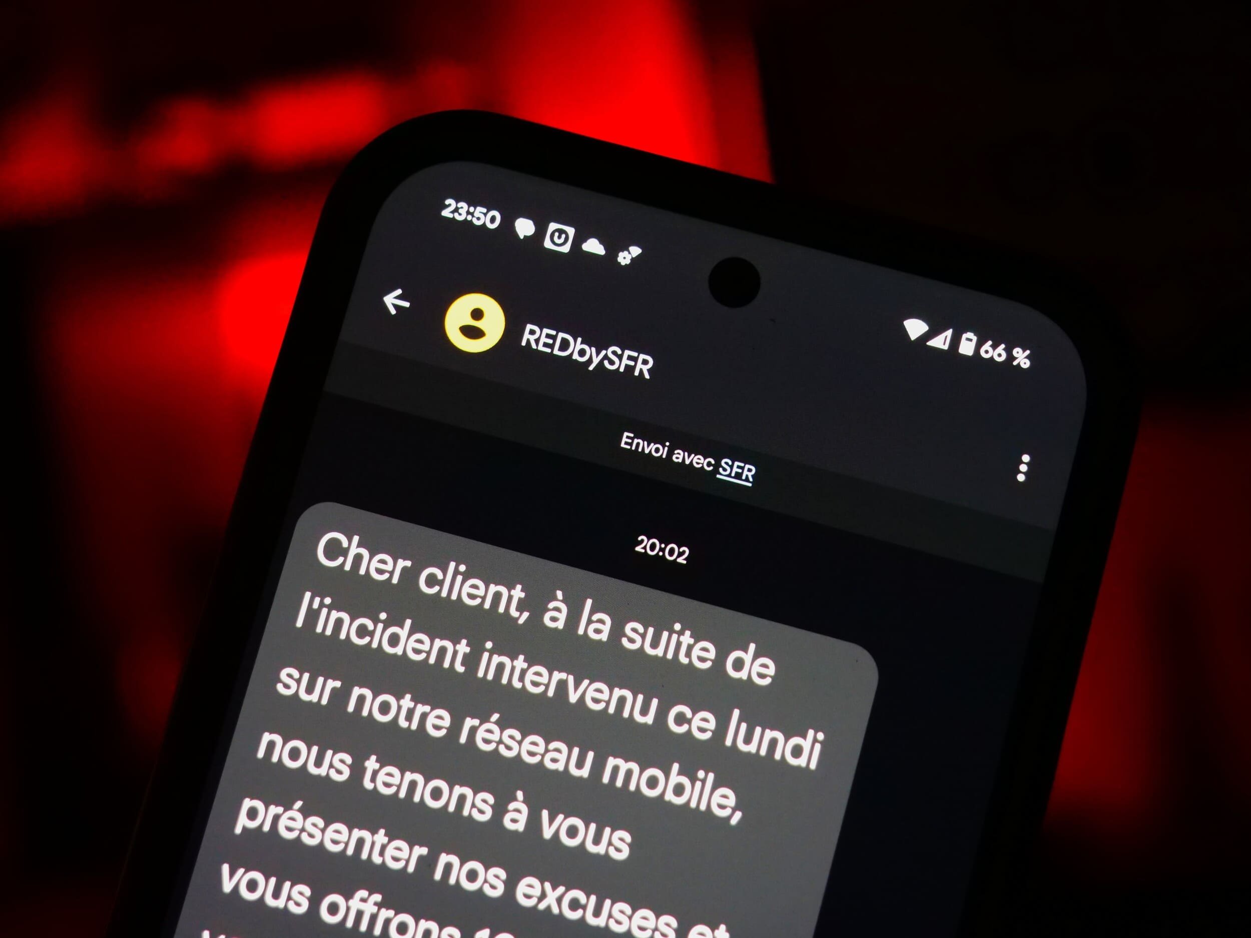 SFR réagit après la panne © Alexandre Boero / Clubic