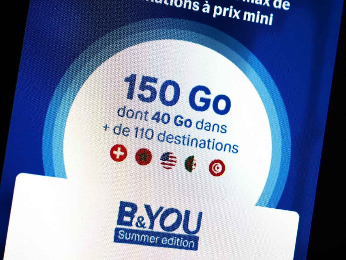 Le forfait B&YOU Summer Edition est quasiment sans concurrence © Alexandre Boero / Clubic