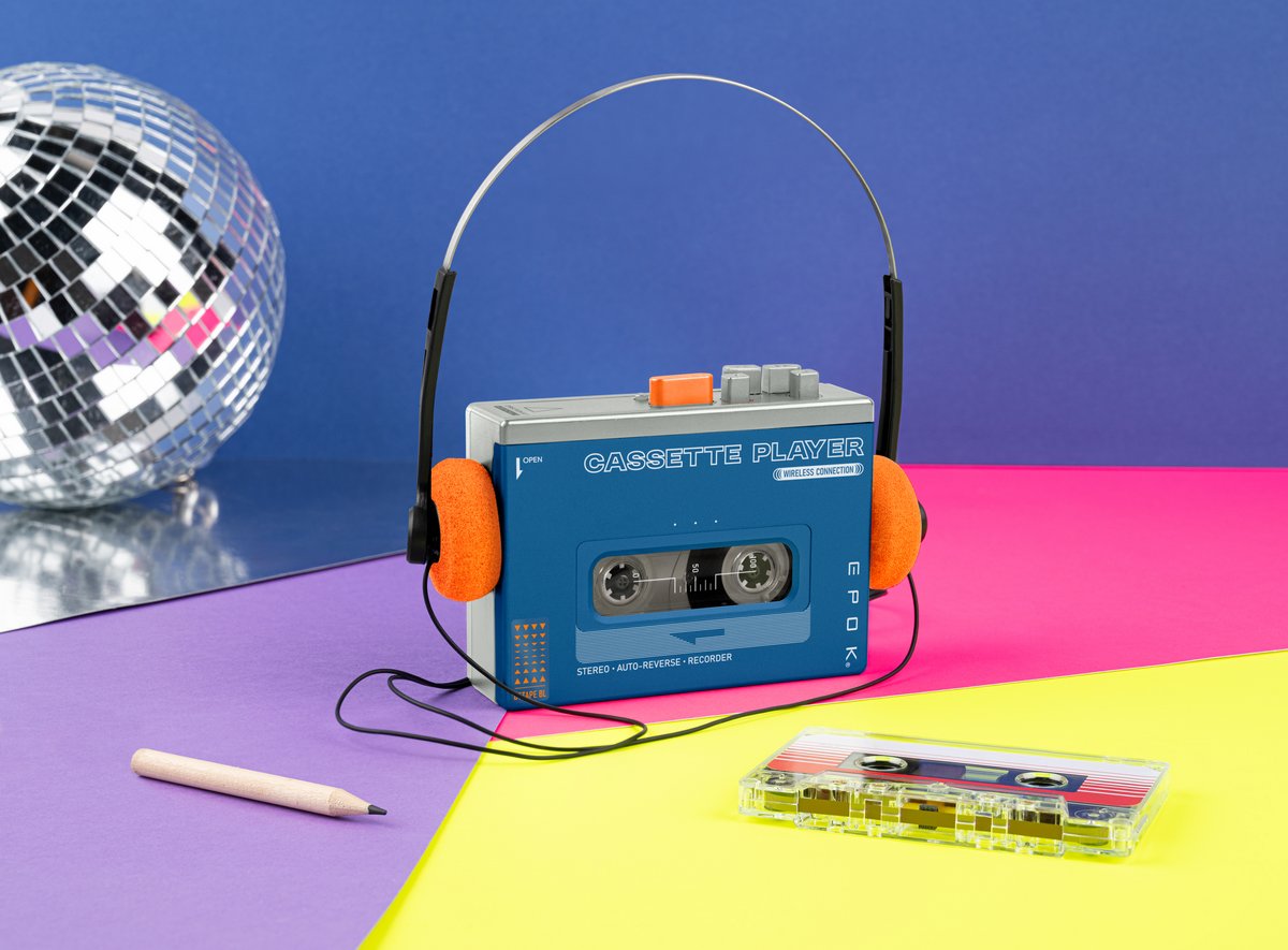 Avouez, il a un pur look ce baladeur à cassette des années 2025. ©Bigben